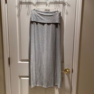 maxi skirt medium, ana, gray